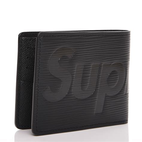 supreme lv wallet retail price|supreme wallet black and white.